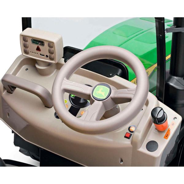 Imagem de Carrinho eletrico john deere dual force 12v - peg perego