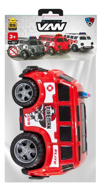 Imagem de Carrinho Elite Van Polícia Resgate Ou Ambulância - Bs Toys