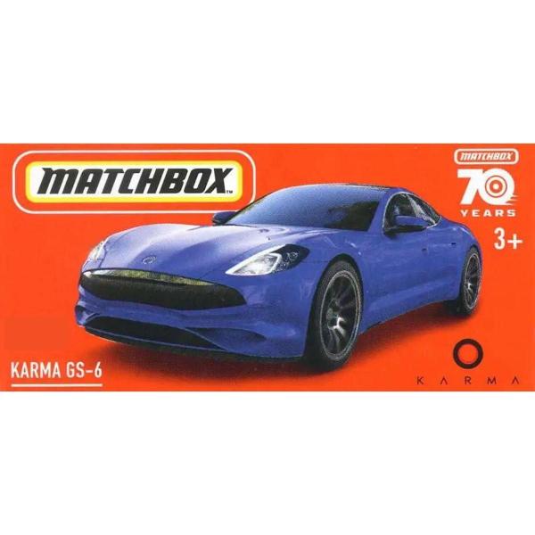 Imagem de Carrinho Em Miniatura Karma Gs-6 Matchbox Escala 1:64