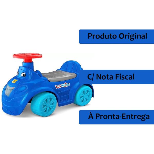 Carrinho Empurrar Andador Toymotor Polícia - Até 30Kg - Roma - Roma Brinquedos Imagem de Carrinho Empurrar Andador Toymotor Polícia - Até 30Kg - Roma