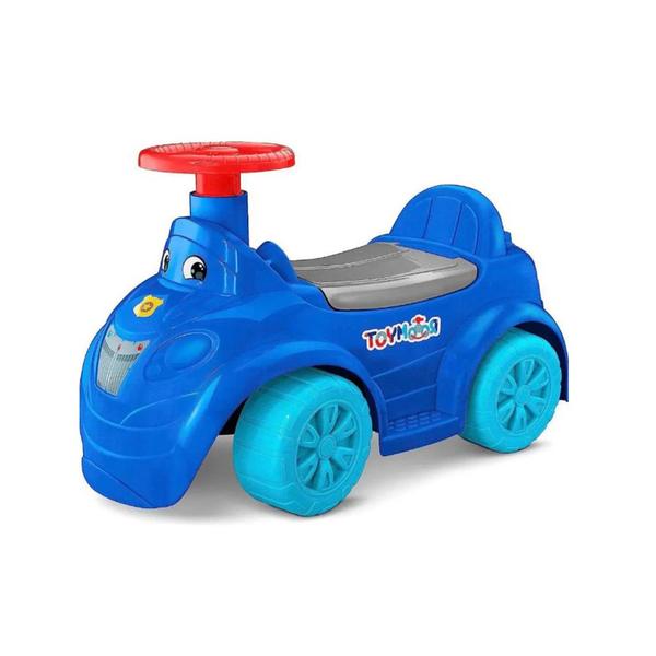 Carrinho Empurrar Andador Toymotor Polícia - Até 30Kg - Roma - Roma Brinquedos Imagem de Carrinho Empurrar Andador Toymotor Polícia - Até 30Kg - Roma