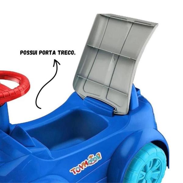 Carrinho Empurrar Andador Toymotor Polícia - Até 30Kg - Roma - Roma Brinquedos Imagem de Carrinho Empurrar Andador Toymotor Polícia - Até 30Kg - Roma