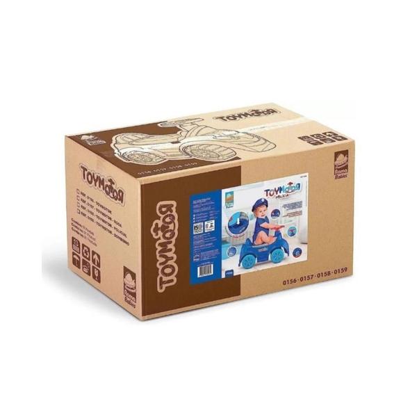 Carrinho Empurrar Andador Toymotor Polícia - Até 30Kg - Roma - Roma Brinquedos Imagem de Carrinho Empurrar Andador Toymotor Polícia - Até 30Kg - Roma