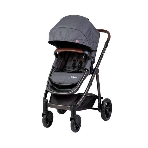 Imagem de Carrinho Epic Trio Black Bebê Conforto e Base Isofix Infanti