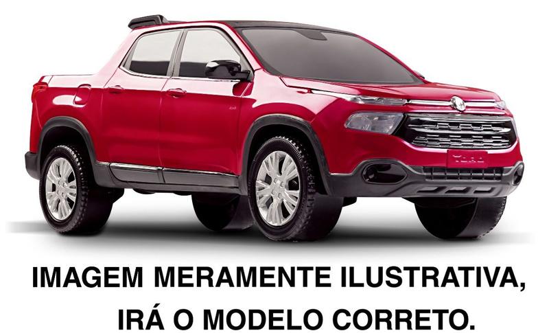 Imagem de Carrinho Fiat Toro Metalizada Pick Up 38cm - Roma Brinquedos