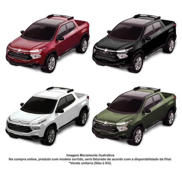 Imagem de Carrinho Fiat Toro Metalizada Pick Up - Roma Brinquedos