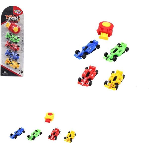 Imagem de Carrinho Formula 1 com Lancador 5PCS