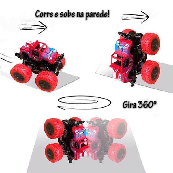 Imagem de Carrinho Fricção Monster Truck 1:64 Escala Radical Suspensão