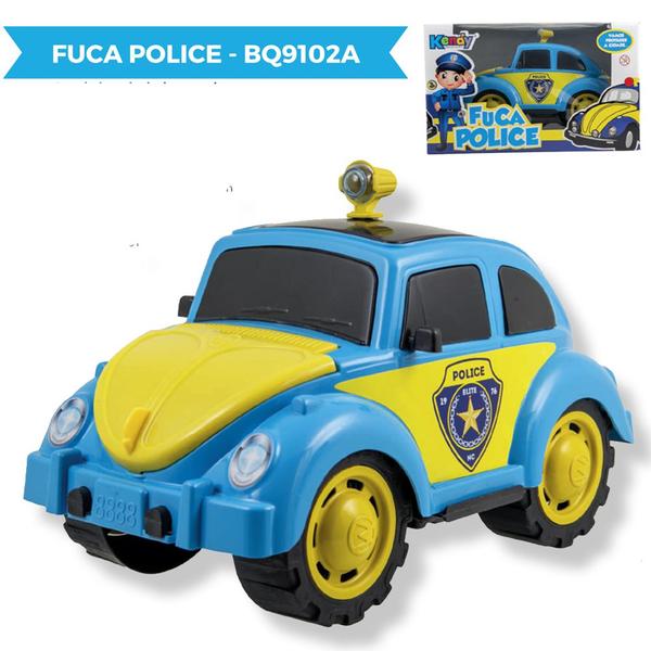 Imagem de Carrinho Fuca Grande fusca Fusquinha Infantil Police