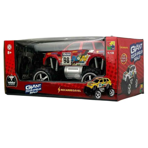 Imagem de Carrinho Giant Four Controle Remoto - CKS Toys - Bateria Recarregável Pick Up Picape Caminhonete