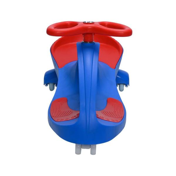 Imagem de Carrinho Gira Gira Infantil Triciclo Rolimã Zippy Car 360 Capacidade 100kg Com Rodinhas De Led Zippy Toys Azul