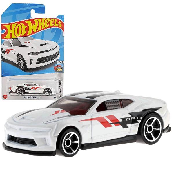 Imagem de Carrinho Hot Wheels 18 Copo Camaro SS Branco HKH28