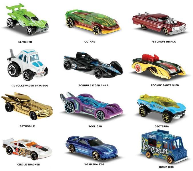 Imagem de Carrinho Hot Wheels 4 Peças - Diversos Modelos - C4982