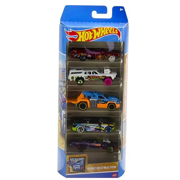 Imagem de Carrinho Hot Wheels Die-cast Pack Com 5 Unidades Mattel