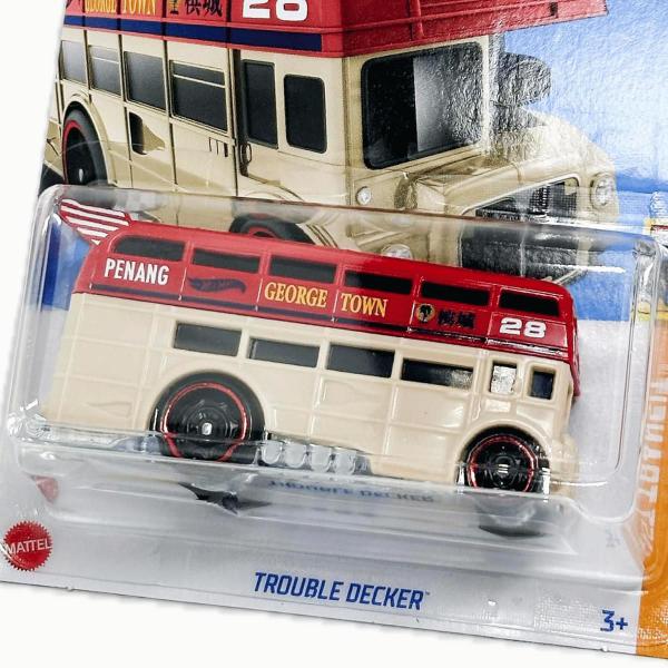 Imagem de Carrinho Hot Wheels Let's Race Trouble Decker Netflix HTB45