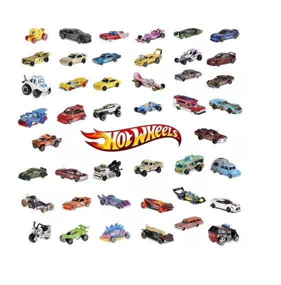 Imagem de Carrinho Hot Wheels Metal Die cast Original Básico (10un)