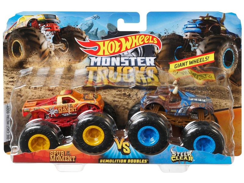 Imagem de Carrinho Hot Wheels Monster Trucks Mattel 2 Peças