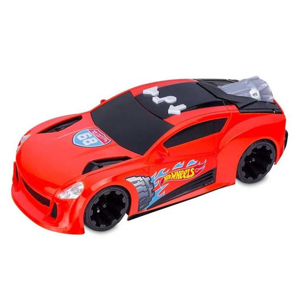 Imagem de Carrinho Hot Wheels Turbo Com Luz e Som Multikids - BR1431