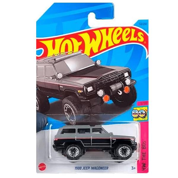 Imagem de Carrinho Hotwheels 1988 Jeep Wagoneer Cinza com Preto Mattel