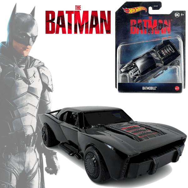 Imagem de Carrinho Hotwheels The Batman 2022 Batmóvel Mattel