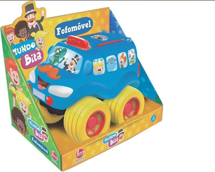 Imagem de Carrinho Infantil Fofomóvel Mundo Bita - Líder Brinquedos