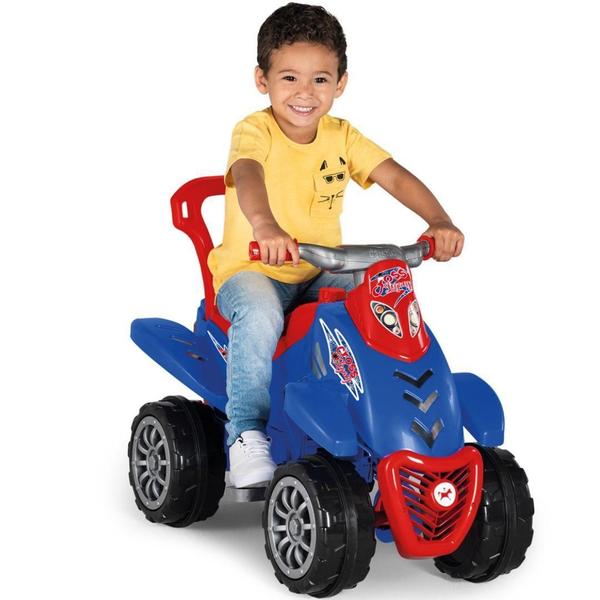 Imagem de Carrinho Infantil Menino Quadriciclo Cross Legacy Azul