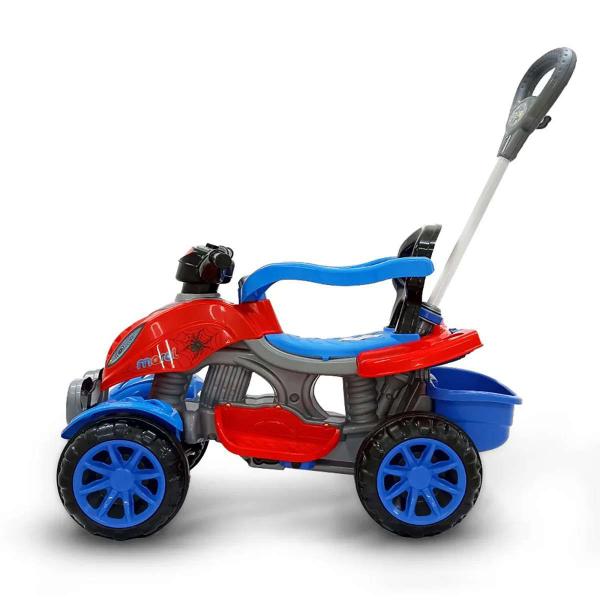 Imagem de Carrinho Infantil Quadriciclo Passeio Com Pedal 2 Em 1 Maral