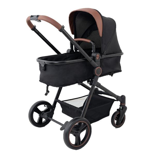 Imagem de Carrinho Ivy Black Travel System Galzerano c/ Bebê Conforto