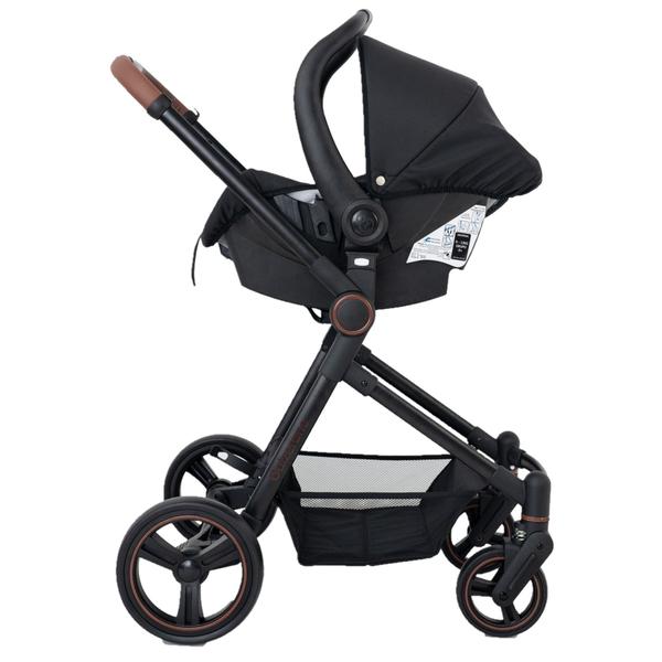 Imagem de Carrinho Ivy Black Travel System Galzerano c/ Bebê Conforto