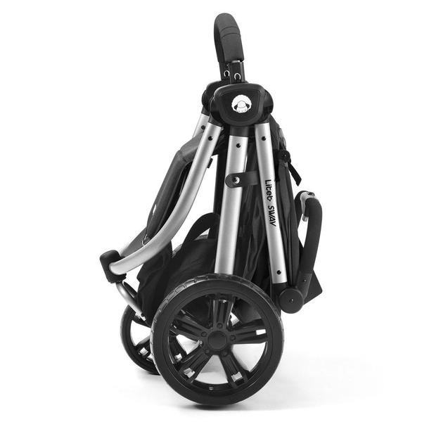 Imagem de Carrinho Jogger Sway Três Rodas 0-15kgs Preto Litet - BB372