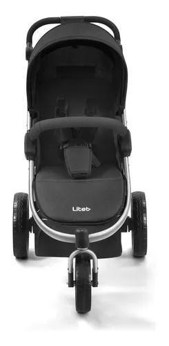 Imagem de Carrinho Jogger Sway Três Rodas 0-15kgs Preto Litet - Bb372