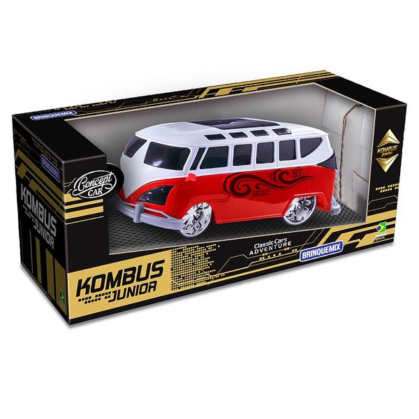 Imagem de Carrinho Kombi Esportiva Tunada Roda Livre de Brinquedo