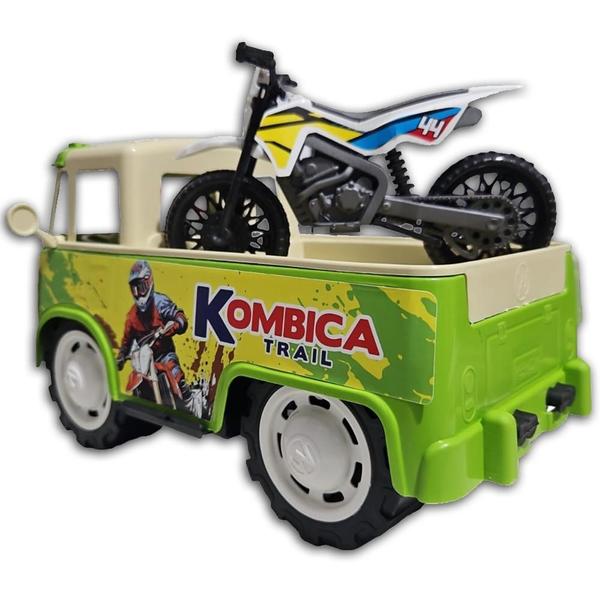 Imagem de Carrinho Kombica Grande Perua Infantil Modelos Colecionáveis