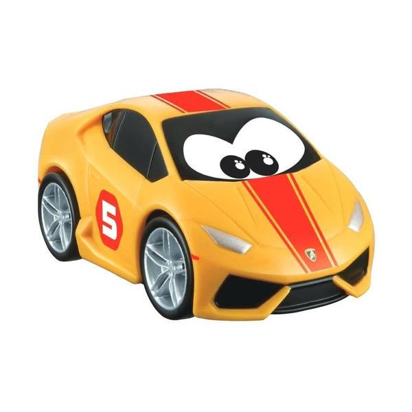 Imagem de Carrinho Lamborghini Push e Race Amarelo Burago Junior