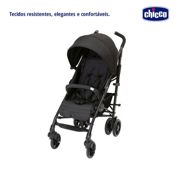 Imagem de Carrinho Lite Way 4 Basic Jet  Black - Chicco