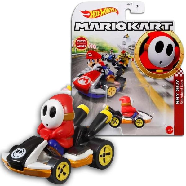 Imagem de Carrinho Mario Kart Hot Wheels 1:64 - Mattel Gbg25