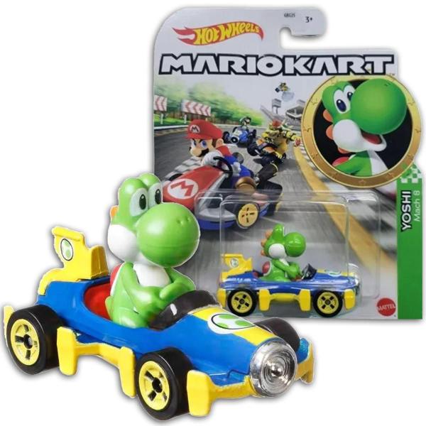 Imagem de Carrinho Mario Kart Hot Wheels 1:64 - Mattel Gbg25C