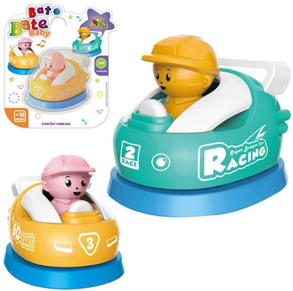 Imagem de Carrinho Mini Bate Bate Fricção Baby Parques De Diversão