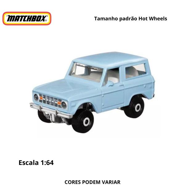 Imagem de Carrinho Miniatura Em Metal Matchbox Mattel Escala 1:64