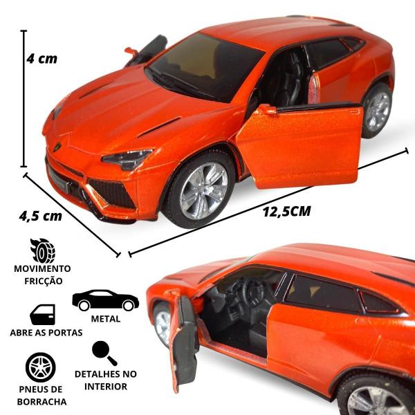 Carrinho Miniatura Lamborghini Urus De Metal Fricção - Europio Imagem de Carrinho Miniatura Lamborghini Urus De Metal Fricção