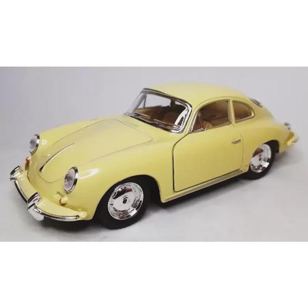 Imagem de Carrinho Miniatura Porsche 356 B Carrera 2 Escala  1:32 (Bege)