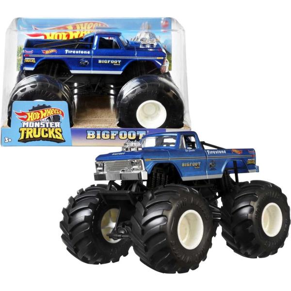 Carrinho Monster Trucks Hot Wheels 1:24 Sortido c/1  Mattel