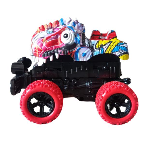 Imagem de Carrinho Monstro Miniatura Fricção Grafite Truck 4x4