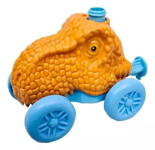 Imagem de Carrinho Movido A Ar C/ Balões Dino Racing Team ( rosa)