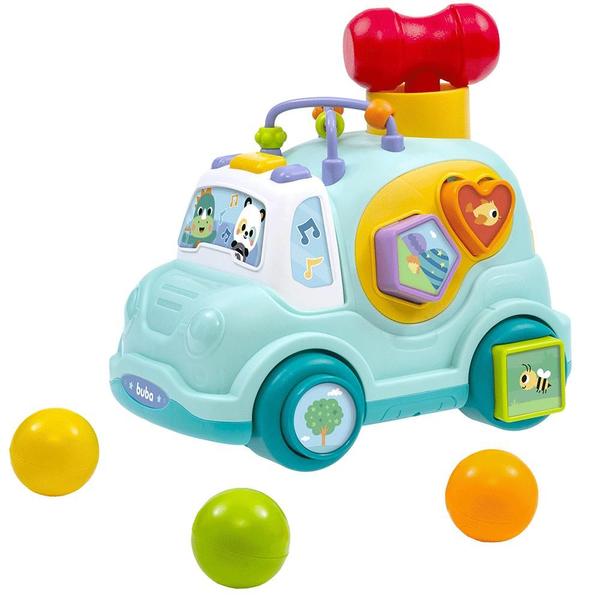 Carrinho Multiatividades Buba Encaixe com Luzes e Som - Geral Imagem de Carrinho Multiatividades Buba Encaixe com Luzes e Som