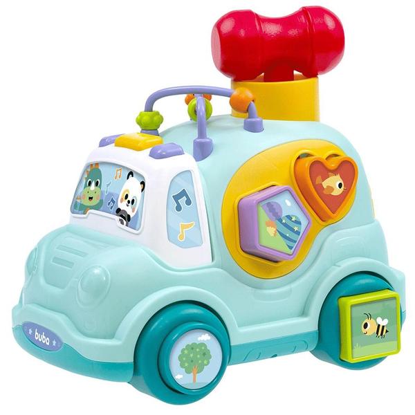 Carrinho Multiatividades Buba Encaixe com Luzes e Som - Geral Imagem de Carrinho Multiatividades Buba Encaixe com Luzes e Som