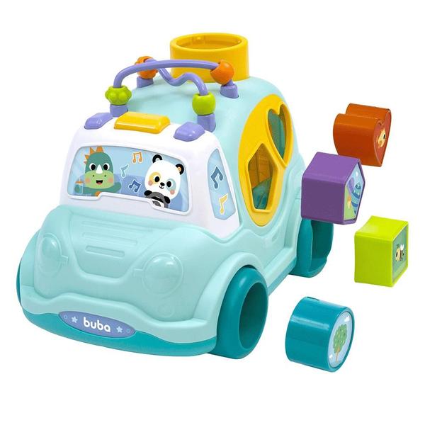 Carrinho Multiatividades Buba Encaixe com Luzes e Som - Geral Imagem de Carrinho Multiatividades Buba Encaixe com Luzes e Som