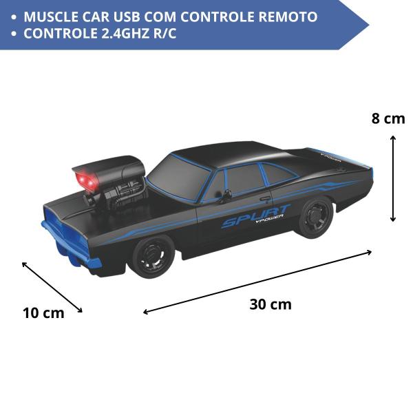 Imagem de Carrinho Muscle Car Com Controle Remoto Zippy toys