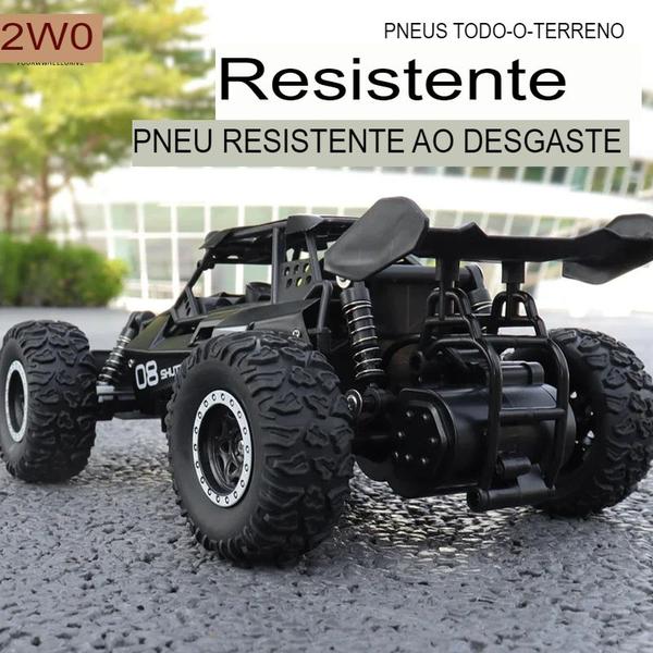 Imagem de Carrinho Off-Road  com Luzes LED -  Controle Remoto para crianças