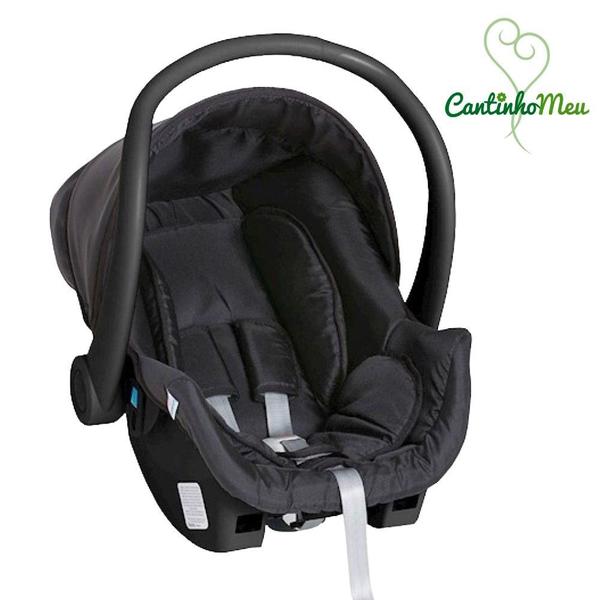 Imagem de Carrinho olympus new black (preto) + bebe conforto - galzerano